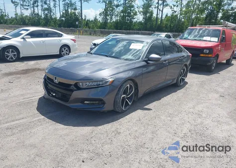 2018 Honda Accord Sport из США, поврежденный, VIN 1HGCV1F36JA057726
